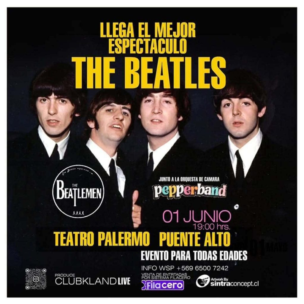 El mejor espectáculo the beatles está llegando