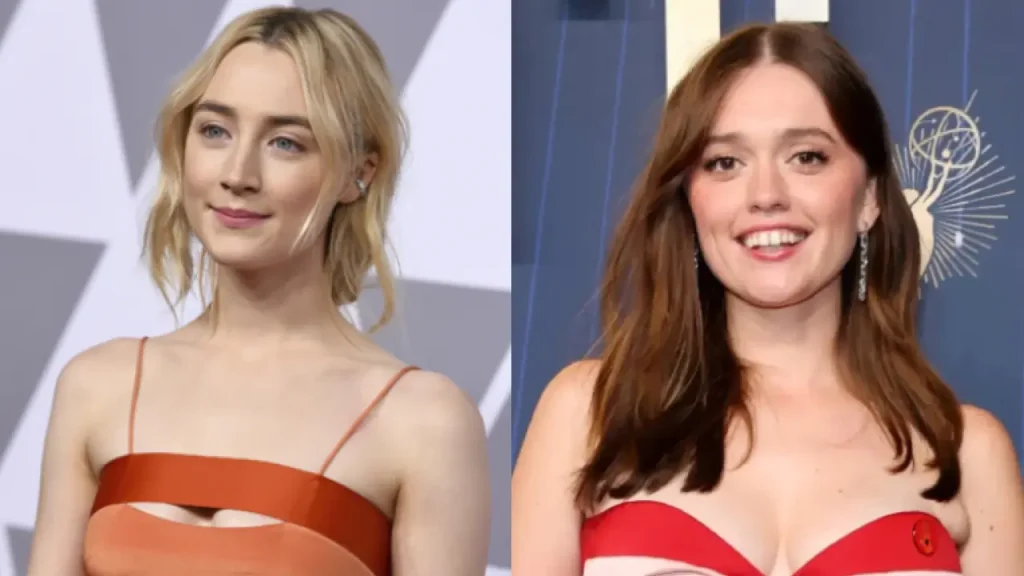 Saoirse Ronan y Aimee Lou-Wood