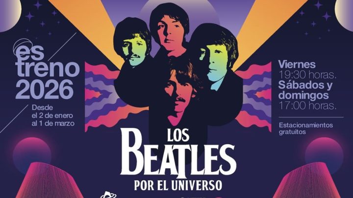 Los Beatles por el Universo: el nuevo espectáculo inmersivo del Planetario USACH llega desde el 2 de enero.