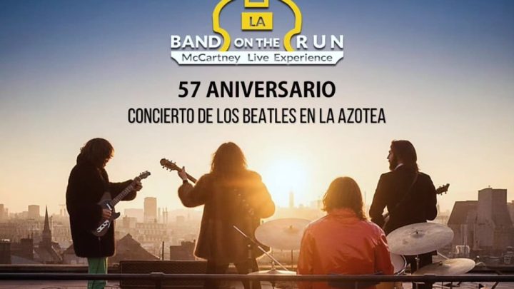 57 aniversario the beatles en la azotea: la band on the run
